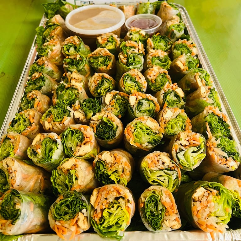 Savor Our Spring Rolls
