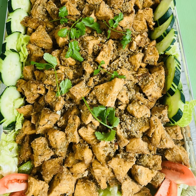 T17. Lemongrass Tofu S/L (tray Đ.Hủ Xã Ớt).