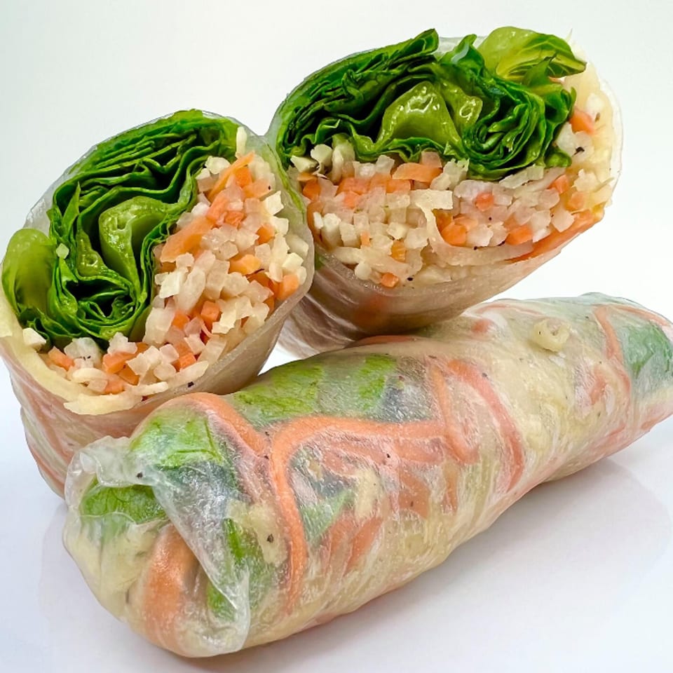 Savor Our Spring Rolls