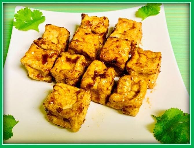 A5. BBQ Tofu (Đậu Hũ Chiên).