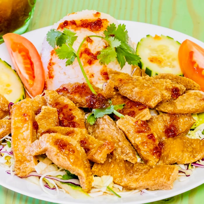 M8. SweetFire Pork (Sườn Ram).